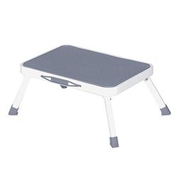 Folding Step Stool for Adults Seniors,Metal Portable Rv Bath