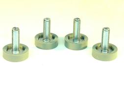Levelers Adjustable W/ Grey Rubber Feet  Nh