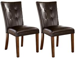 - Set Of 2 - Medium Brown Finish