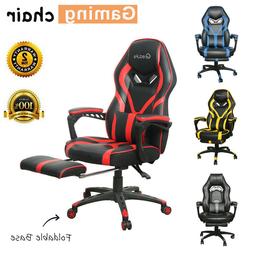 Racing Ergonomic Recliner Office Computer Desk Seat Swivel F