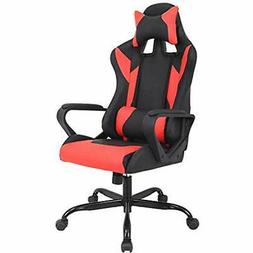 Racing Office Leather Executive Swivel Rolling With Adjustab