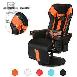 Swivel Recliner With Bluetooth Speaker And Massage Lumbar Su