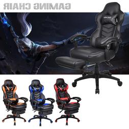 Ergonomic Computer Rocker Recliner Desk Seat Footrest