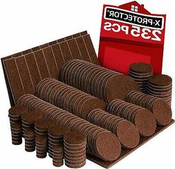 X-PROTECTOR Premium GIANT Pack Furniture Pads 235 piece! GRE