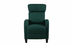 Plush Push Back Recliner Pocket For Control