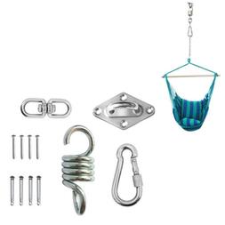 Hanging Kit Ceiling Mount Spring Swivel Snap Hook For Patio 