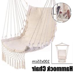 Macrame White Swing Indoor Outdoor For Bedroom Room Decor