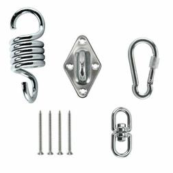 Swing Kit Heavy Duty Mount Hooks Spring Swivel Porch New