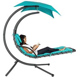 Arc Stand Air Porch Swing Hammock Chair Canopy Teal