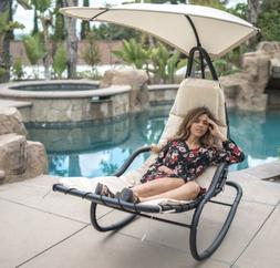 Chaise Umbrella Lounge Arc Patio