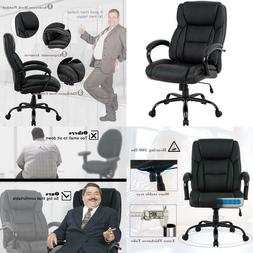 500lb Executive Chair Ergonomic Pu Desk Task