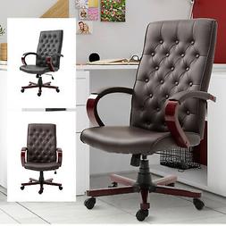 Pu Leather Ergonomic Computer Desk Task Seat