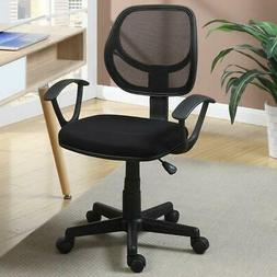 Stool Mesh Swivel Armrest Computer Office Task Seat