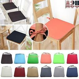 Seat Tie On Pads Cushion Garden Kitchen Dining Room Office C