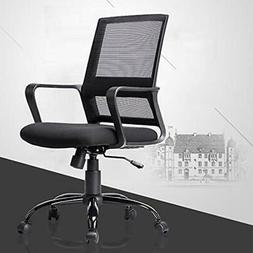 Desk Mesh Computer With Lumbar Support Arms Modern Swivel