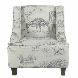 HomePop Kids' Jungle Swoop Chair