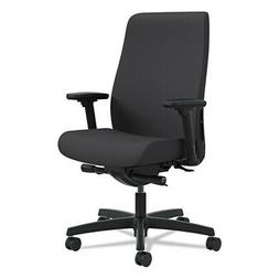 HON Endorse Upholstered Mid-Back Work Chair, Black LWU2ACU10