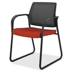 - Polyester Crimson Red Seat - Mesh Black