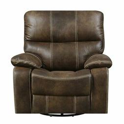 Wallace & Bay Hooper Swivel Recliner Glider with Recline Mot
