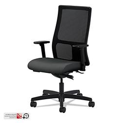 Ignition Series Mesh Mid-Back Work Chair, Iron Ore Fabric Up