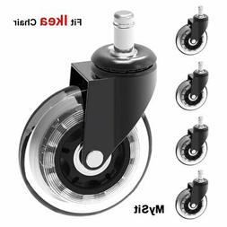 Wheel Ikea Casters - 3 Inch 10mm Caster Wheels Ikea Office