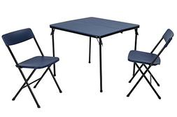 S Tailgate Set, Dark Blue, Black Frame