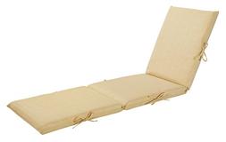Bossima Outdoor/Indoor Cushion Patio Garden Chaise Lounge Cr