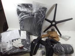 With Mesh Seat  Desk Chair, Black