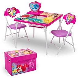 Delta Children 4-Piece Kids Furniture Set , Disney Princess