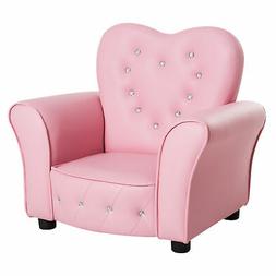 Upholstered Couch For Girl Toddler Gift Pink