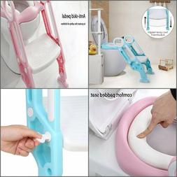 Kids Potty Training Seat with Step Stool Ladder Step Up Todd