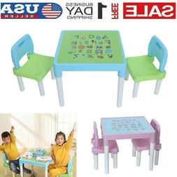 S Set For Toddler Baby Gift Desk Furniture Play Table Toy*