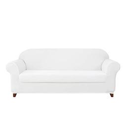 DyFun 2-Piece Knit Spandex Stretch Dining Room Slipcovers 