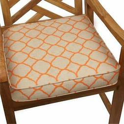 Cushion With Geometric Sunbrella