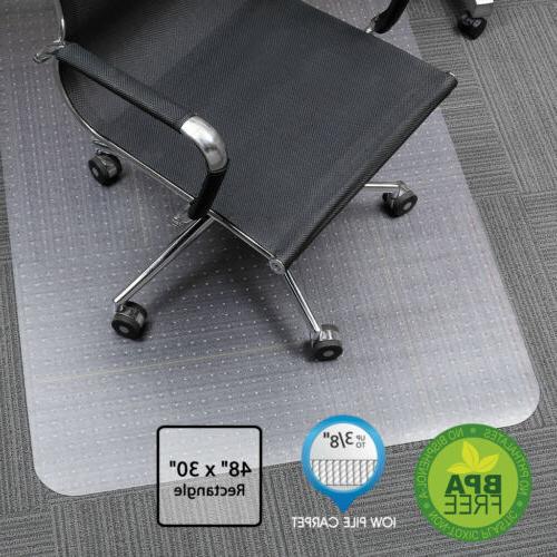 Mat For Low Pile Carpet Protector Pvc Non-toxic 48"x30" Us