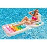 Intex Folding Inflatable Lounge Water Chair, 78" X 37"