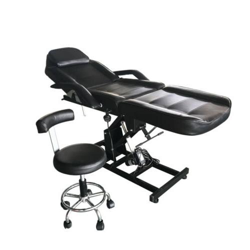 Portable Facial Bed Tattoo Salon Motor Black