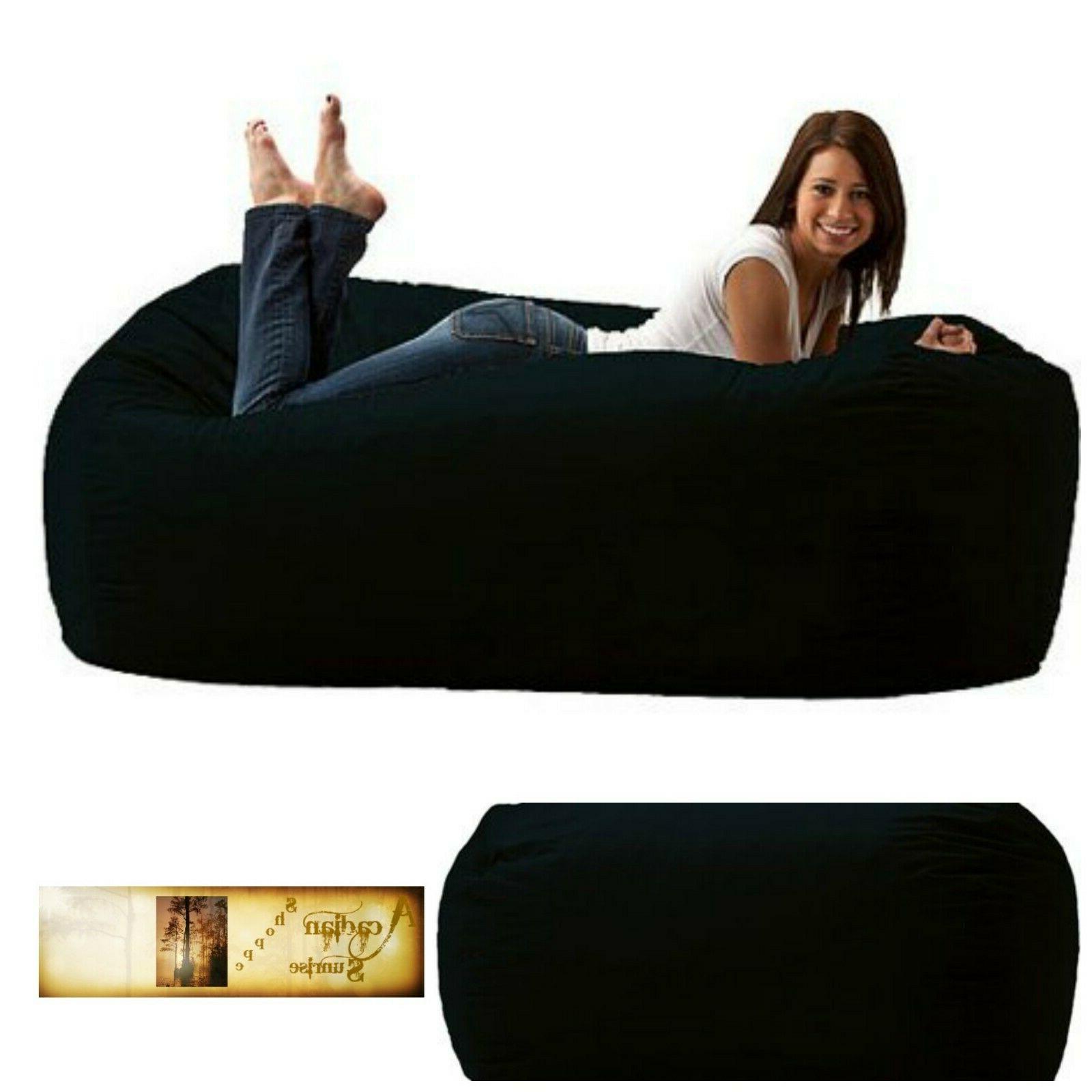 Huge 6 Media Lounger Fuf Memory Foam Cozy Soft