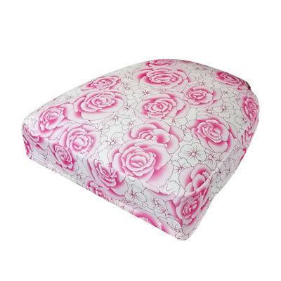 Covers High Stretch Upholstered Kitchen Stool Slipcover Rose