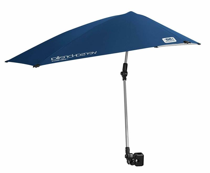Golf Stroller Blue Upf 50+ Sun Shield Shade Canopy