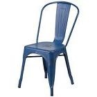 Flash Furniture  Distressed Antique Blue Metal Indoor-Outdoo