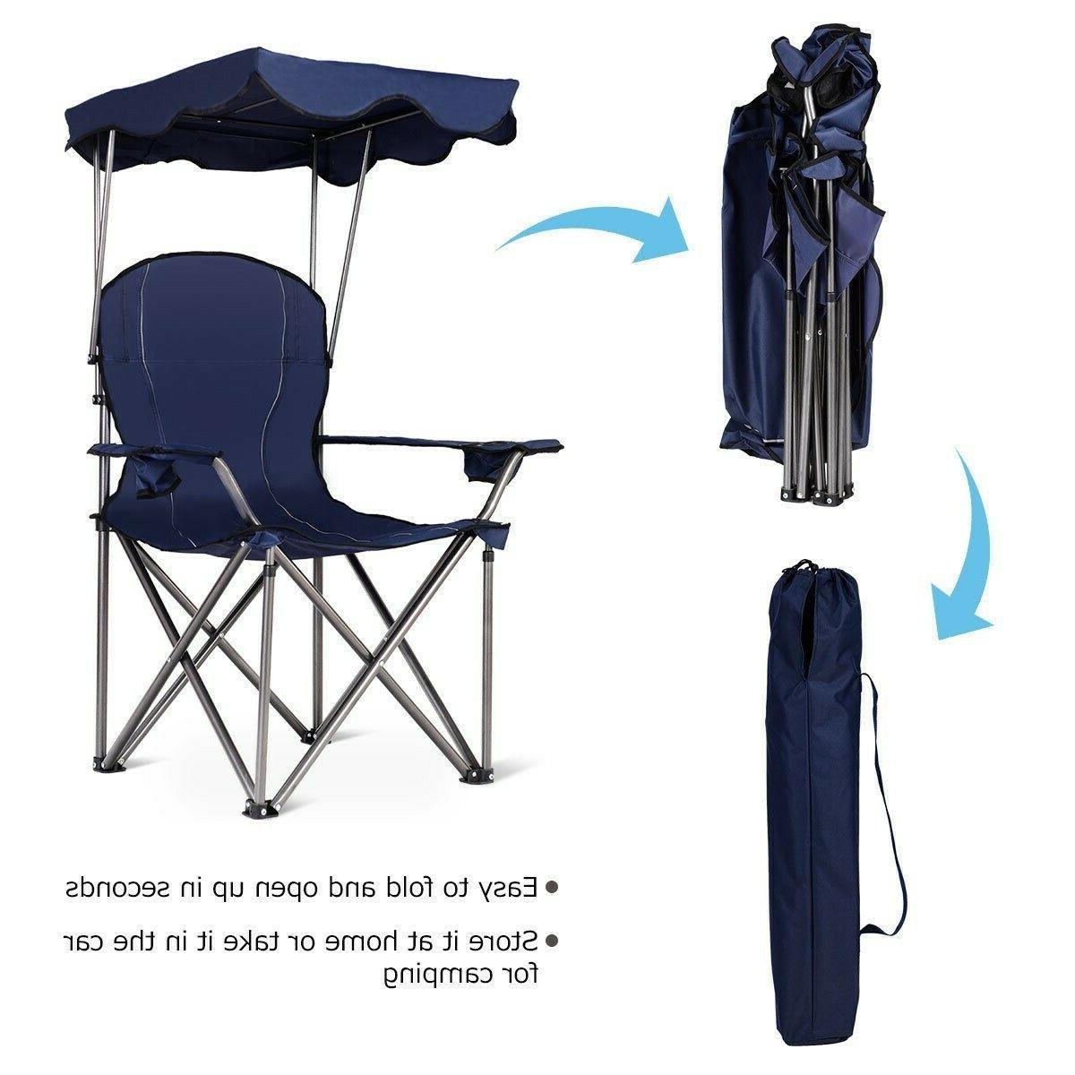 Lightweight Folding Chairs Camping Portable Carry Bag With C