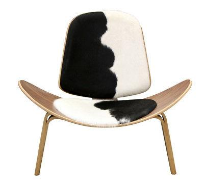 Shell Leather Chairs Living Room Perfect Christmas Gift