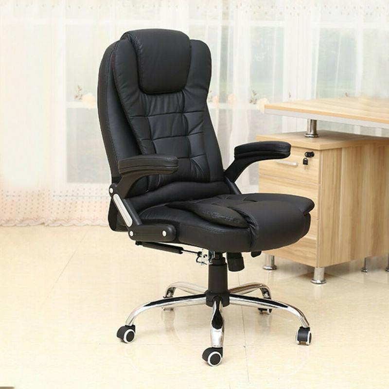Gaming Chair Desk Ergonomic Leather Computer Chair