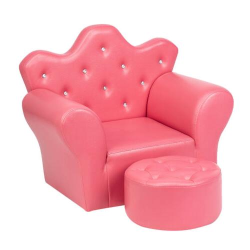 Couch Children Toddler Birthday Gift W/ Ottoman