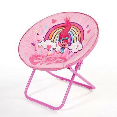 S For Girls Round Fold Toddler Girl Lounge Comfortable Toddl