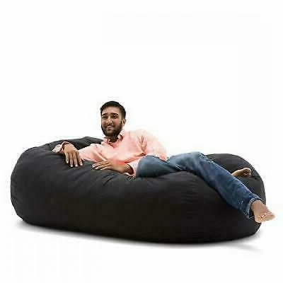 Fuf Huge 6' Media Lounger Memory Foam Cozy Soft