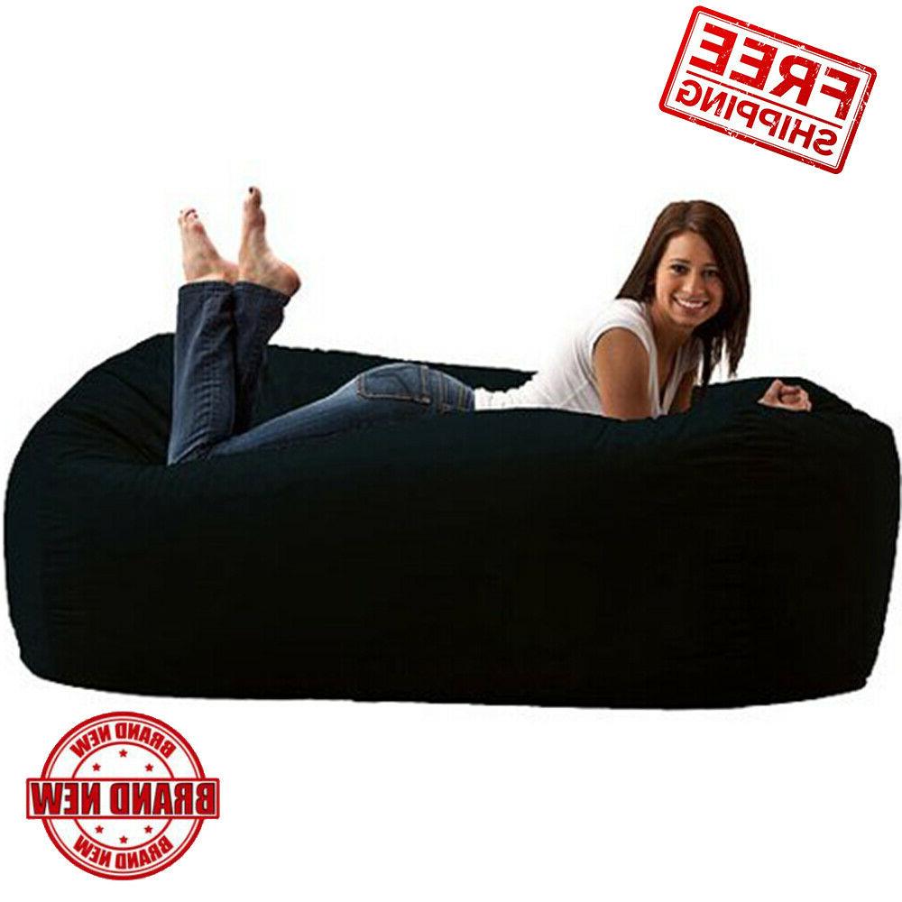 Fuf Huge 6' Media Lounger Memory Foam Cozy Soft
