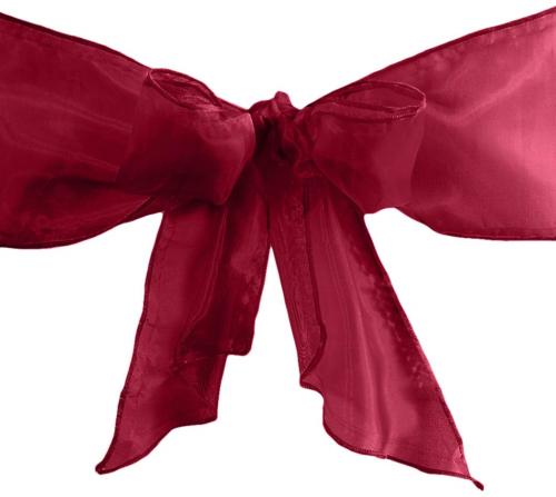Bows Pack Of 100, Burgundy