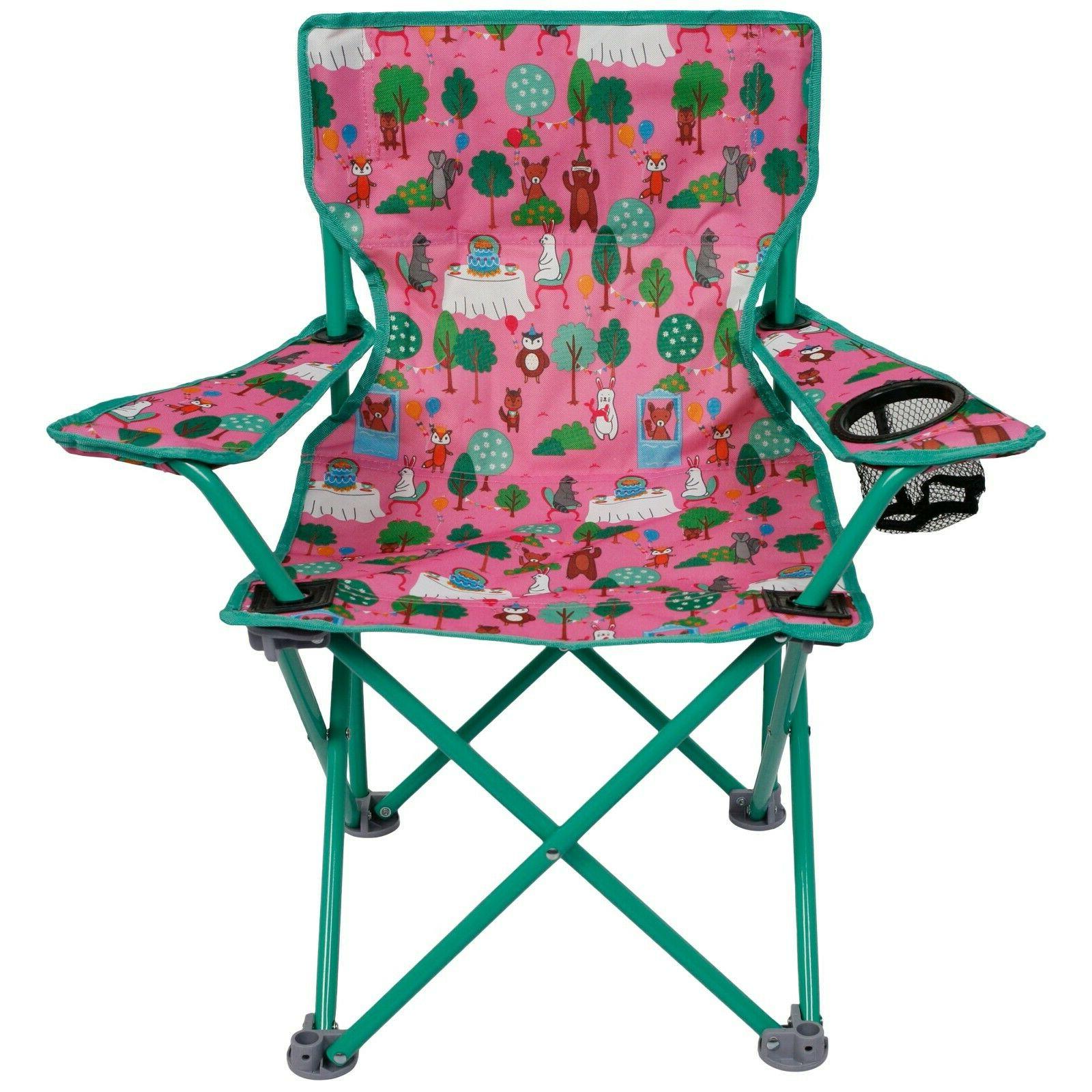 Kids Portable Seat Sturdy Quad Bench Pink